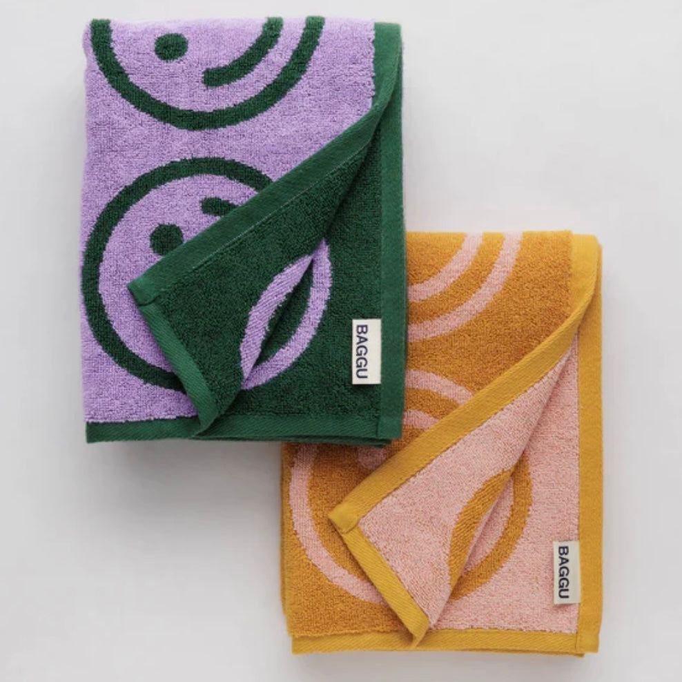 Smiley Hand Towels