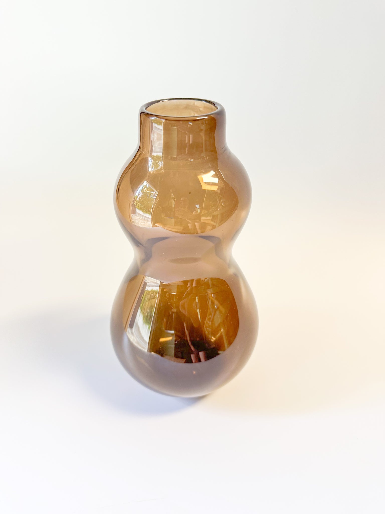Hand Blown Glass Vase by Elijah Leed